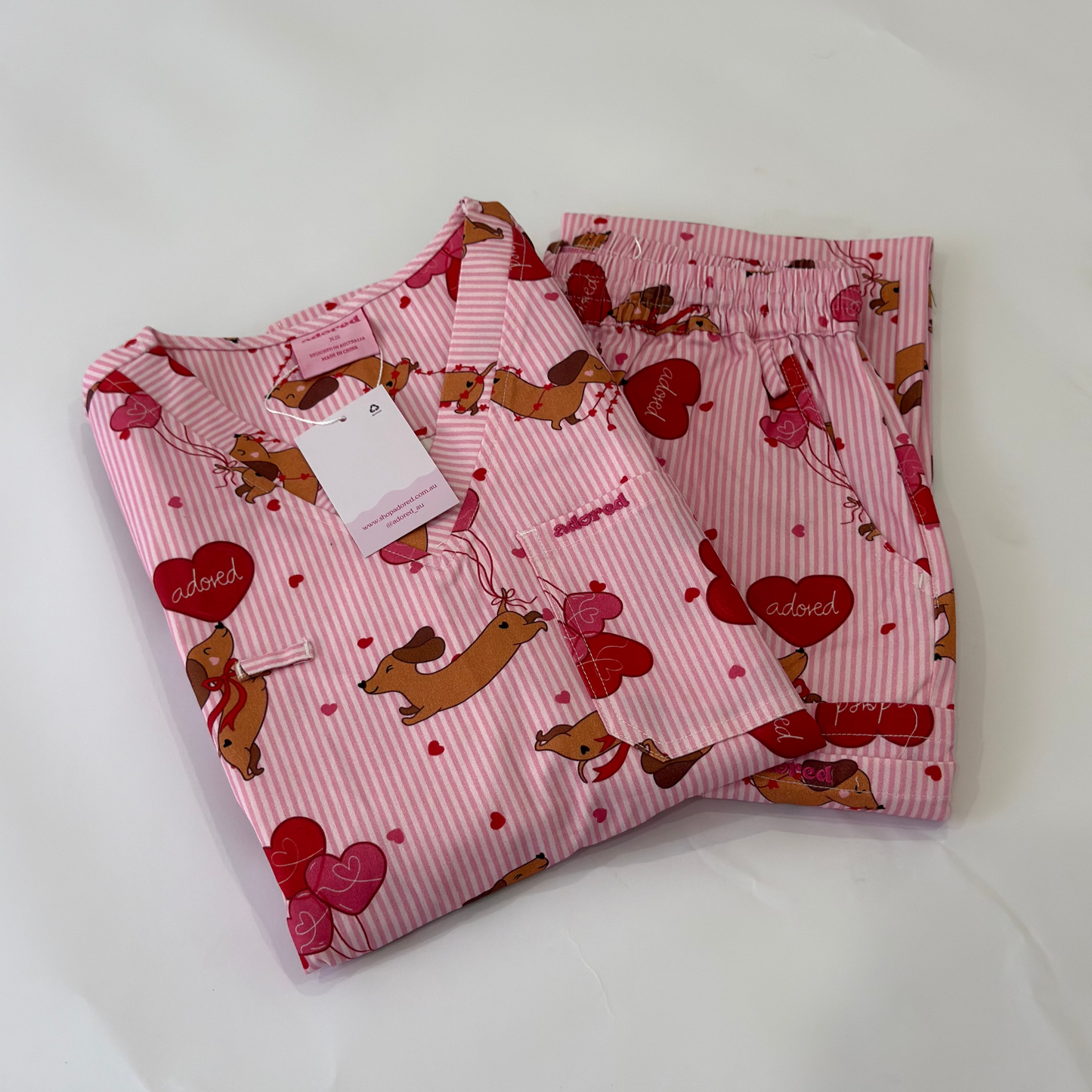 Puppy Love Scrub Set