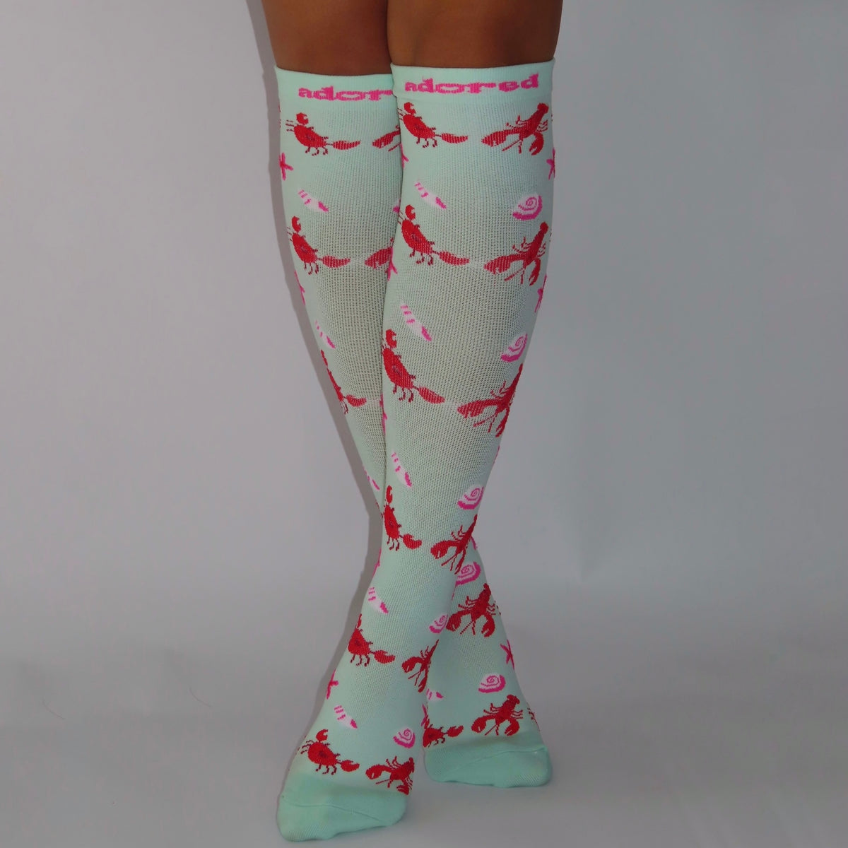 Under The Sea Compression Socks