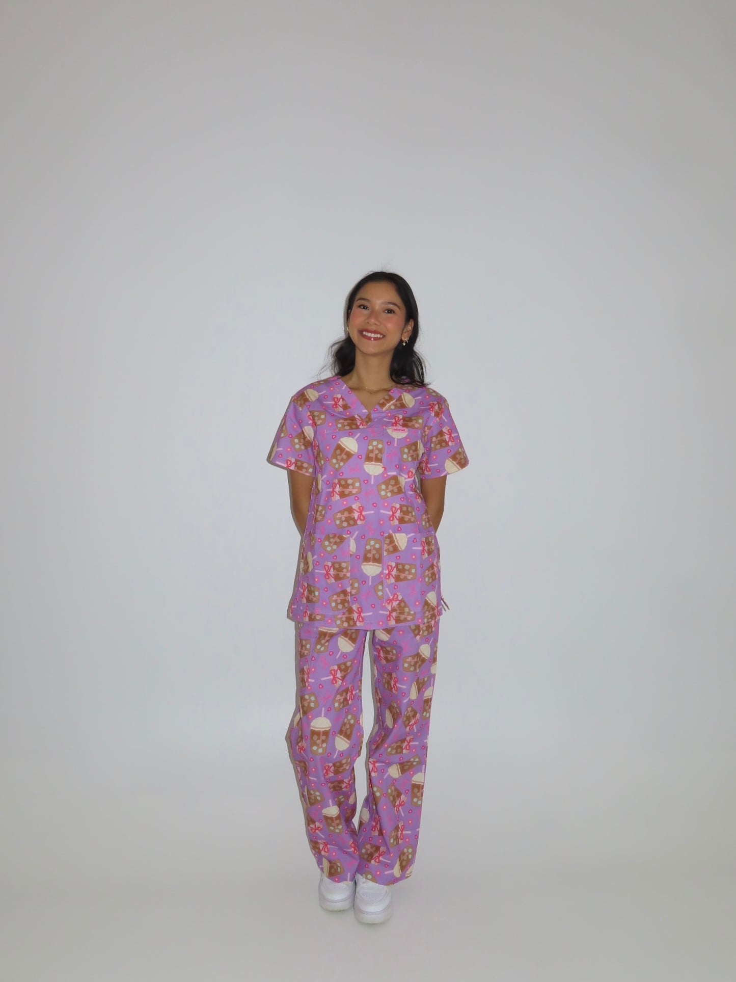 COFFEE O'CLOCK SCRUB SET