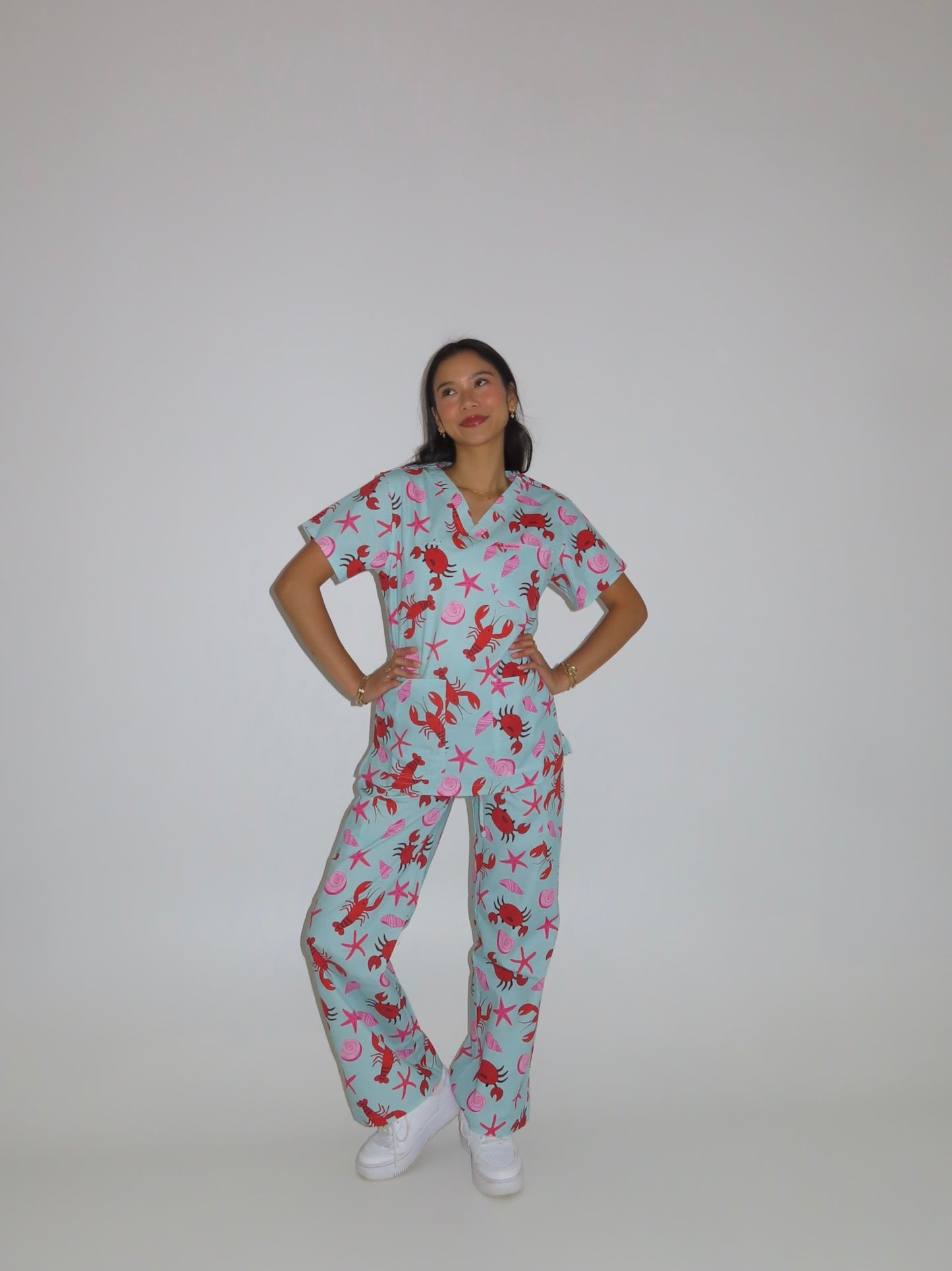 UNDER THE SEA SCRUB SET