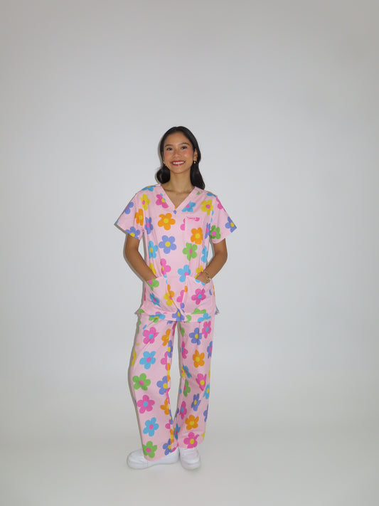 FLOWER CRUSH SCRUB SET