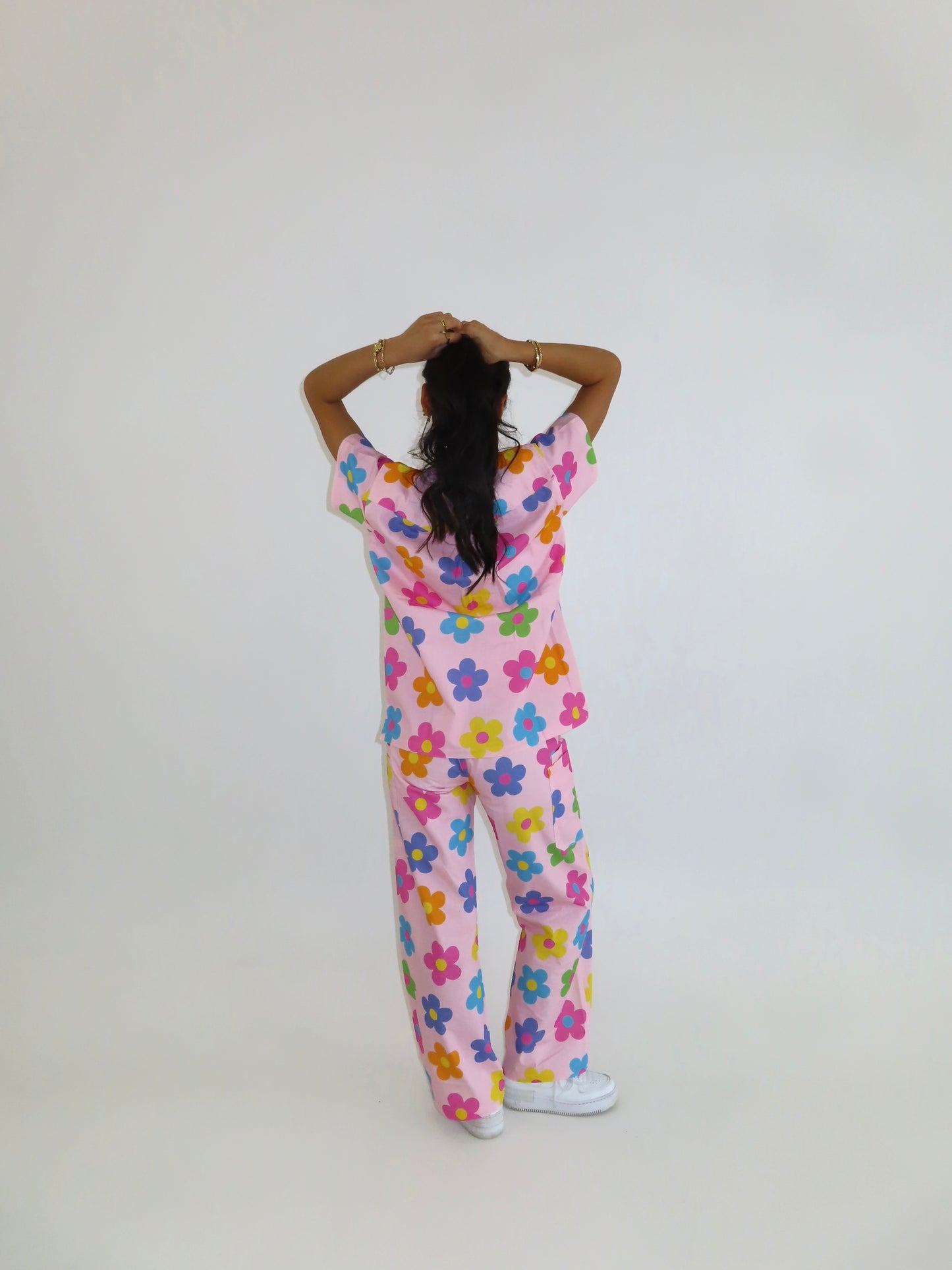 FLOWER CRUSH SCRUB SET