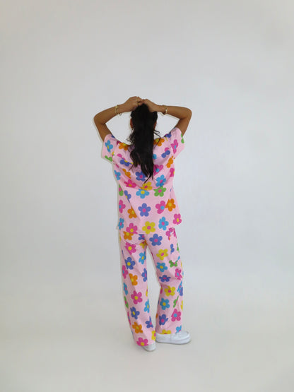 FLOWER CRUSH SCRUB SET