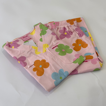 Flower Crush Scrub Set