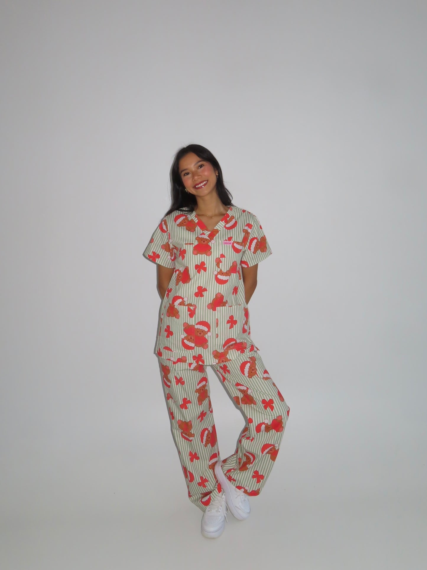 JINGLE BEAR SCRUB SET (PRE-ORDER! Estimate Shipping: mid-end November)