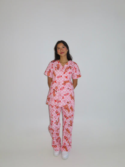 HAPPY PAWLIDAY SCRUB SET (PRE-ORDER! Estimate Shipping: mid-end November)