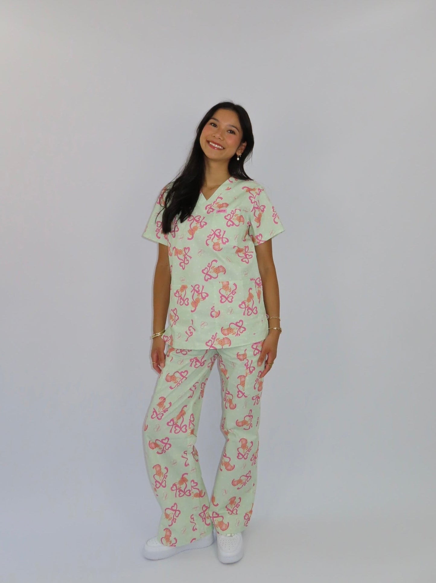 Be Mine Bunny Scrub Set