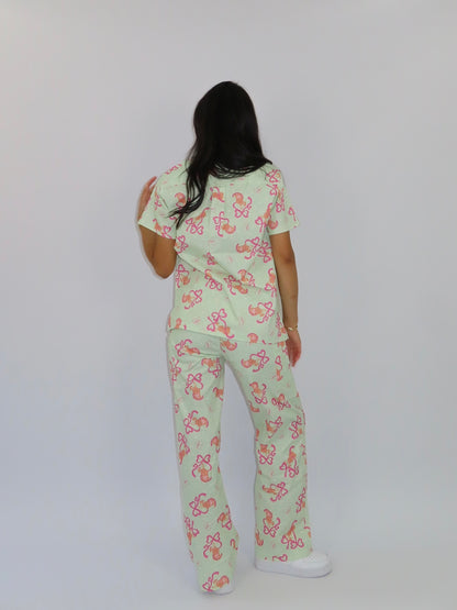 Be Mine Bunny Scrub Set