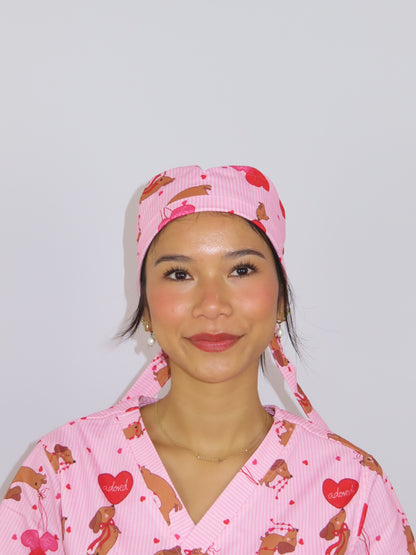 Puppy Love Scrub Cap