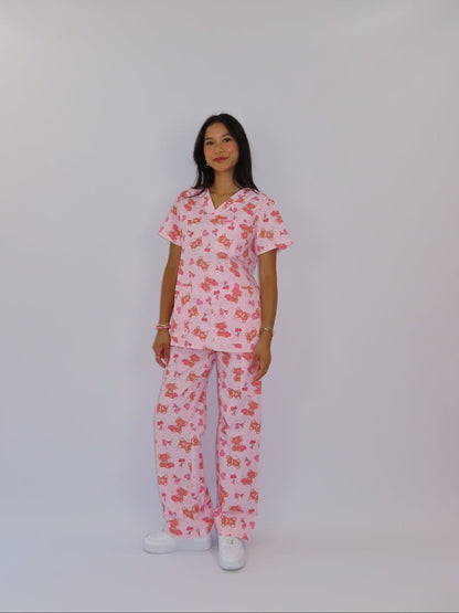 Beary Sweet Scrub Set