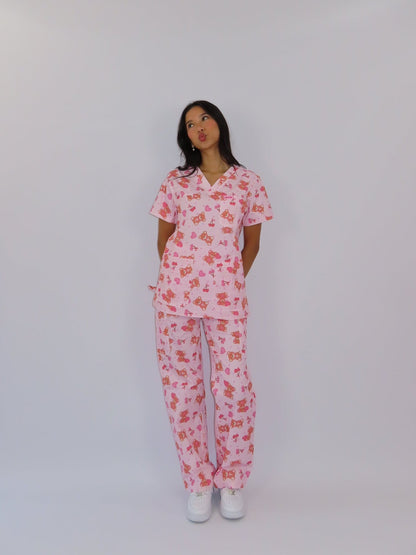 Beary Sweet Scrub Set