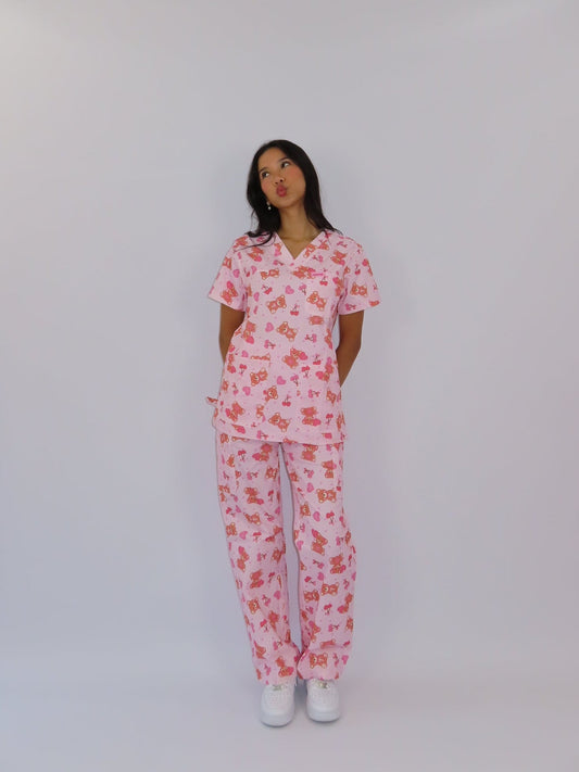 Beary Sweet Scrub Set