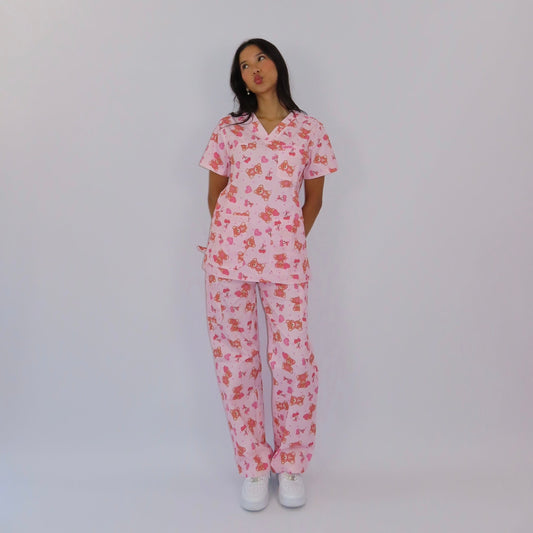 Beary Sweet Scrub Set