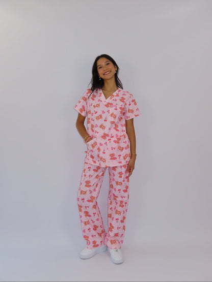 Beary Sweet Scrub Set