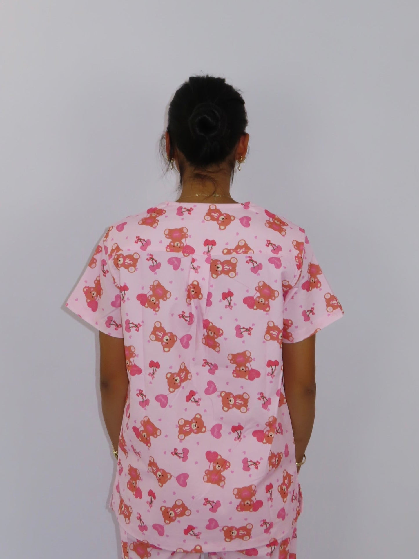 Beary Sweet Scrub Top