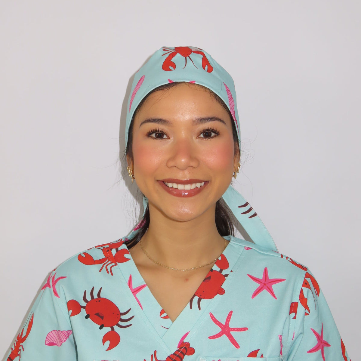 Under The Sea Scrub Cap