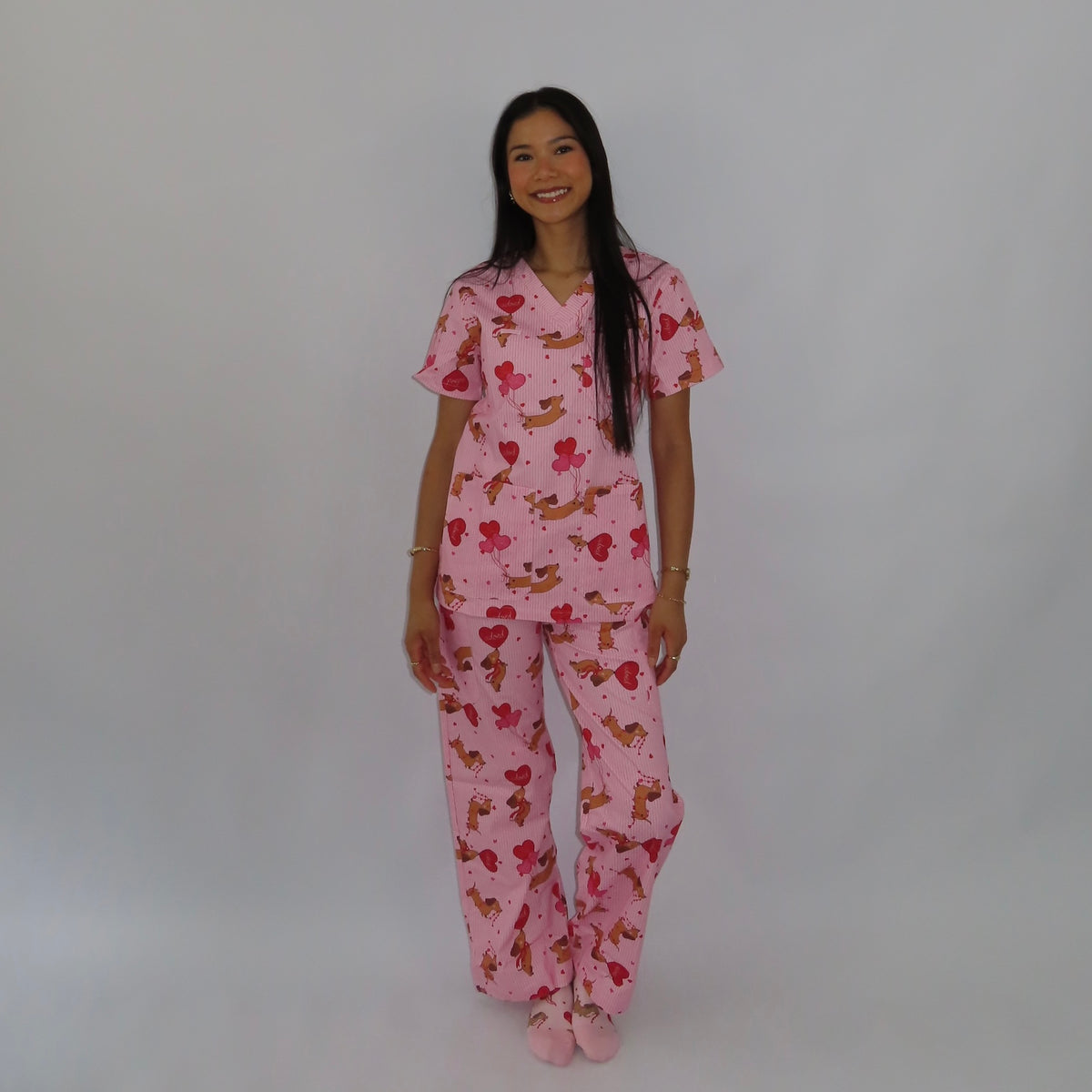 Puppy Love Scrub Set