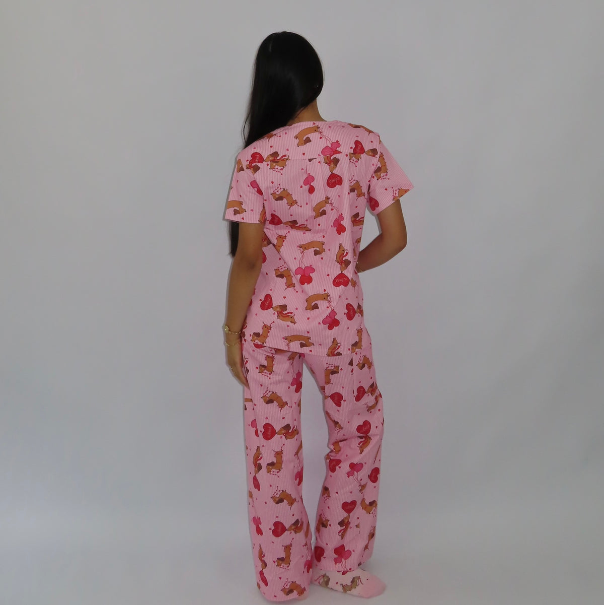 Puppy Love Scrub Set