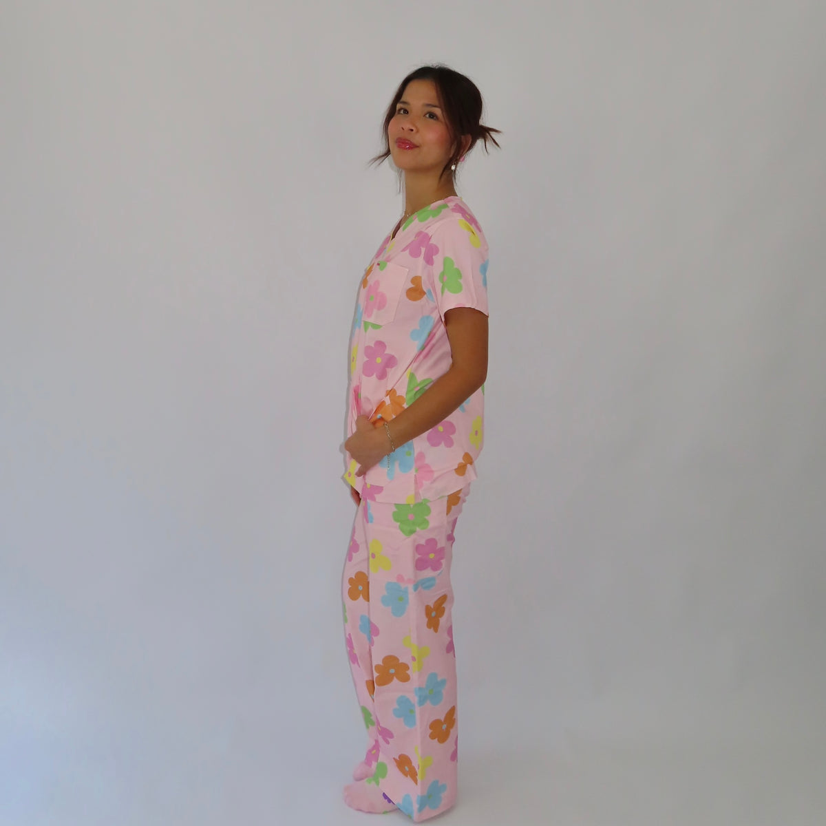 Flower Crush Scrub Set