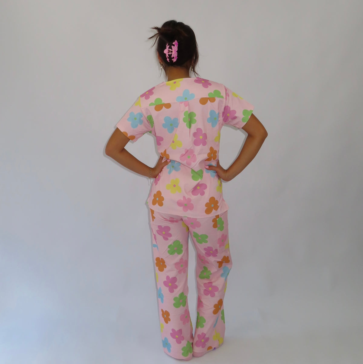 Flower Crush Scrub Set