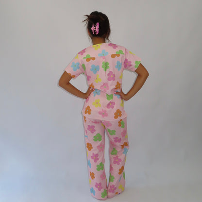 Flower Crush Scrub Set