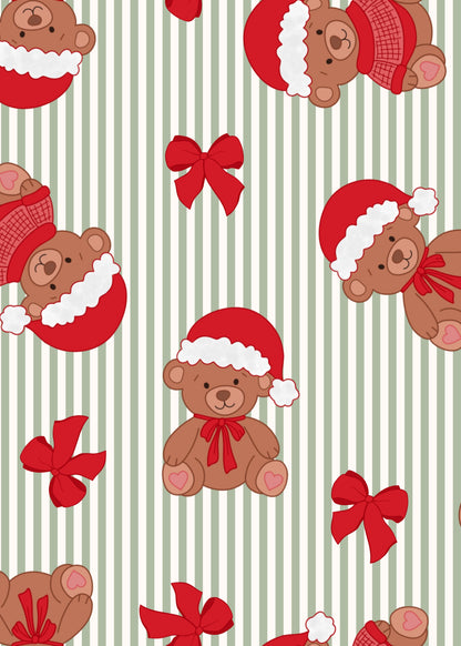 JINGLE BEAR SCRUB SET (PRE-ORDER! Estimate Shipping: mid-end November)